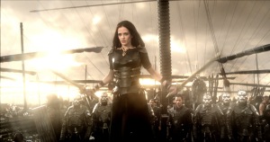 Eva Green as Artemisia, commander of the Persian navy